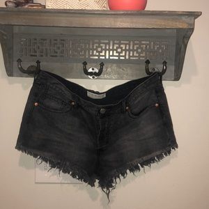 Free people distressed shorts